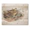 Designart - Vintage Birds In The Wild III - Traditional Print on Natural Pine Wood